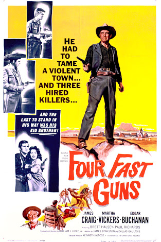 Cuatro pistoleros rápidos (1960)